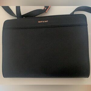 Matt & Nat Black Crossbody Bag